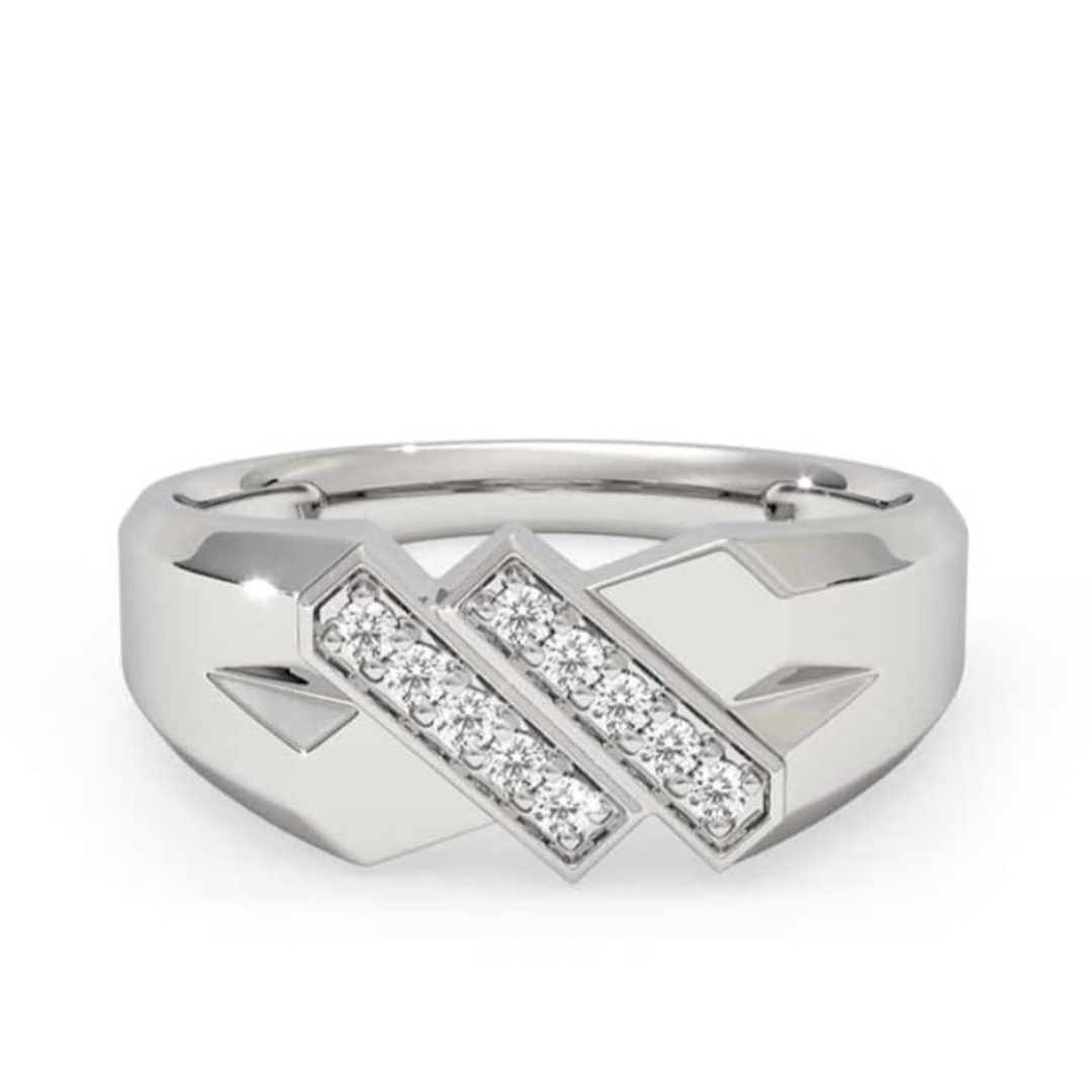 Gents Diamond Gold Ring 002