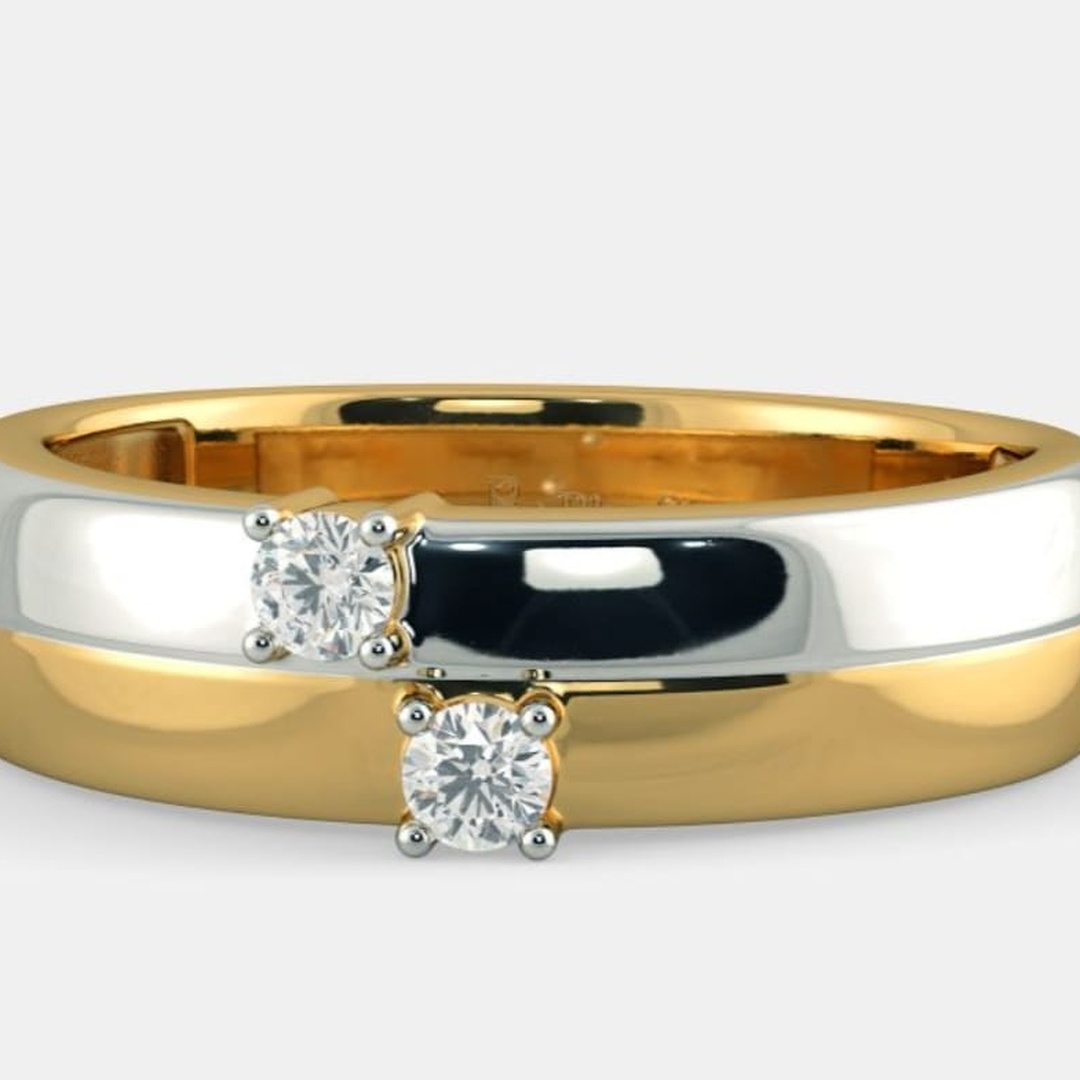 Gents Diamond Gold Ring 017