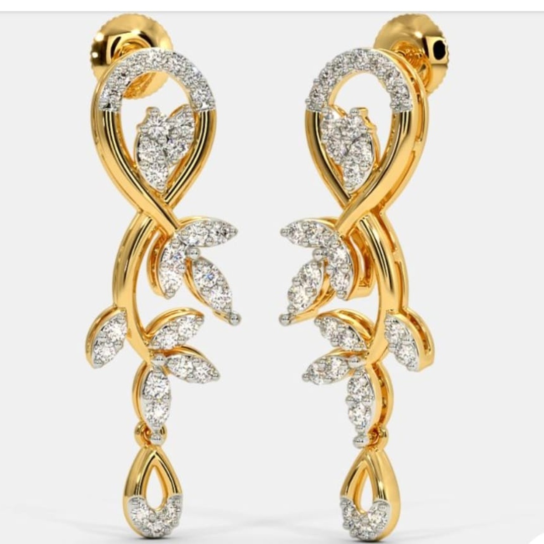 Womens Diamond Earring 014
