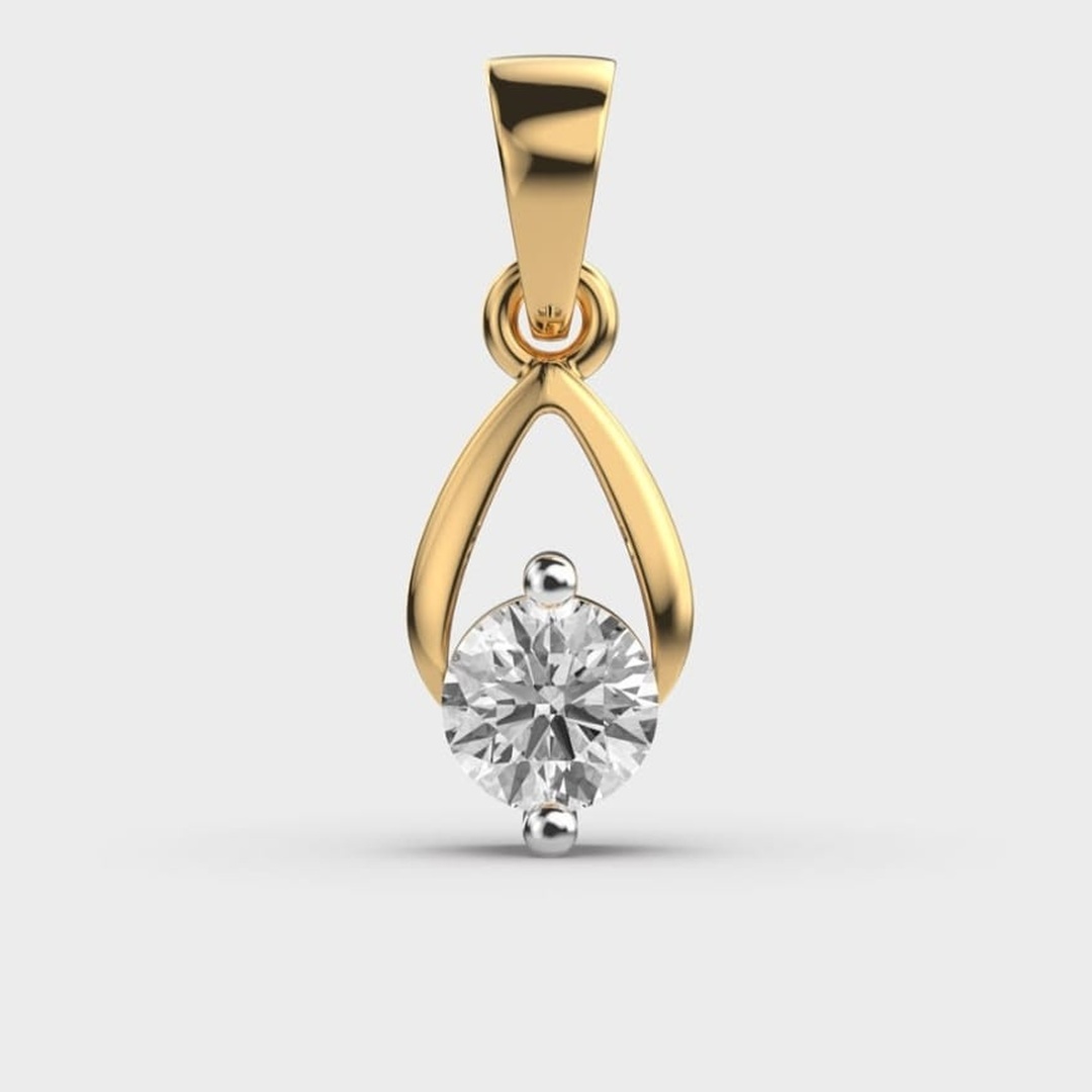 Womens Diamond Pendant 001