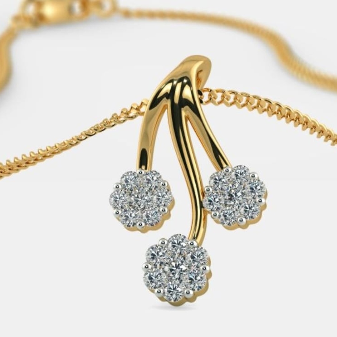 Womens Diamond Pendant 003