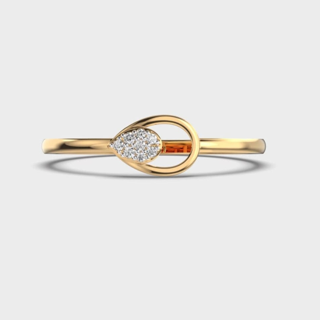 Womens Gold Ring 018