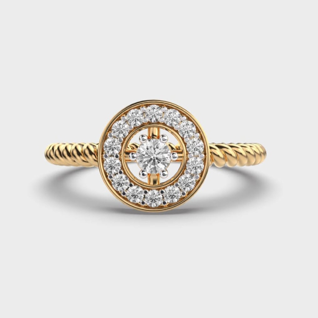 Womens Gold Ring 024