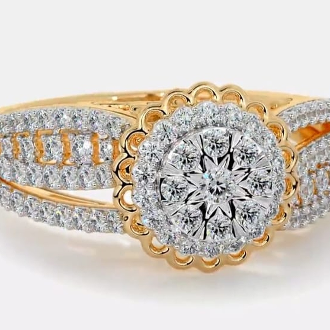 Womens Gold Ring 026